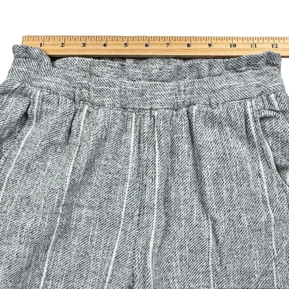 Free People Wild Coast Woven Crop Pants. High Waisted. Size 2. (No Belt) - Picture 9 of 12